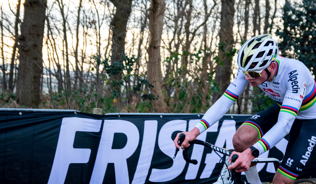 Mathieu van der Poel racing