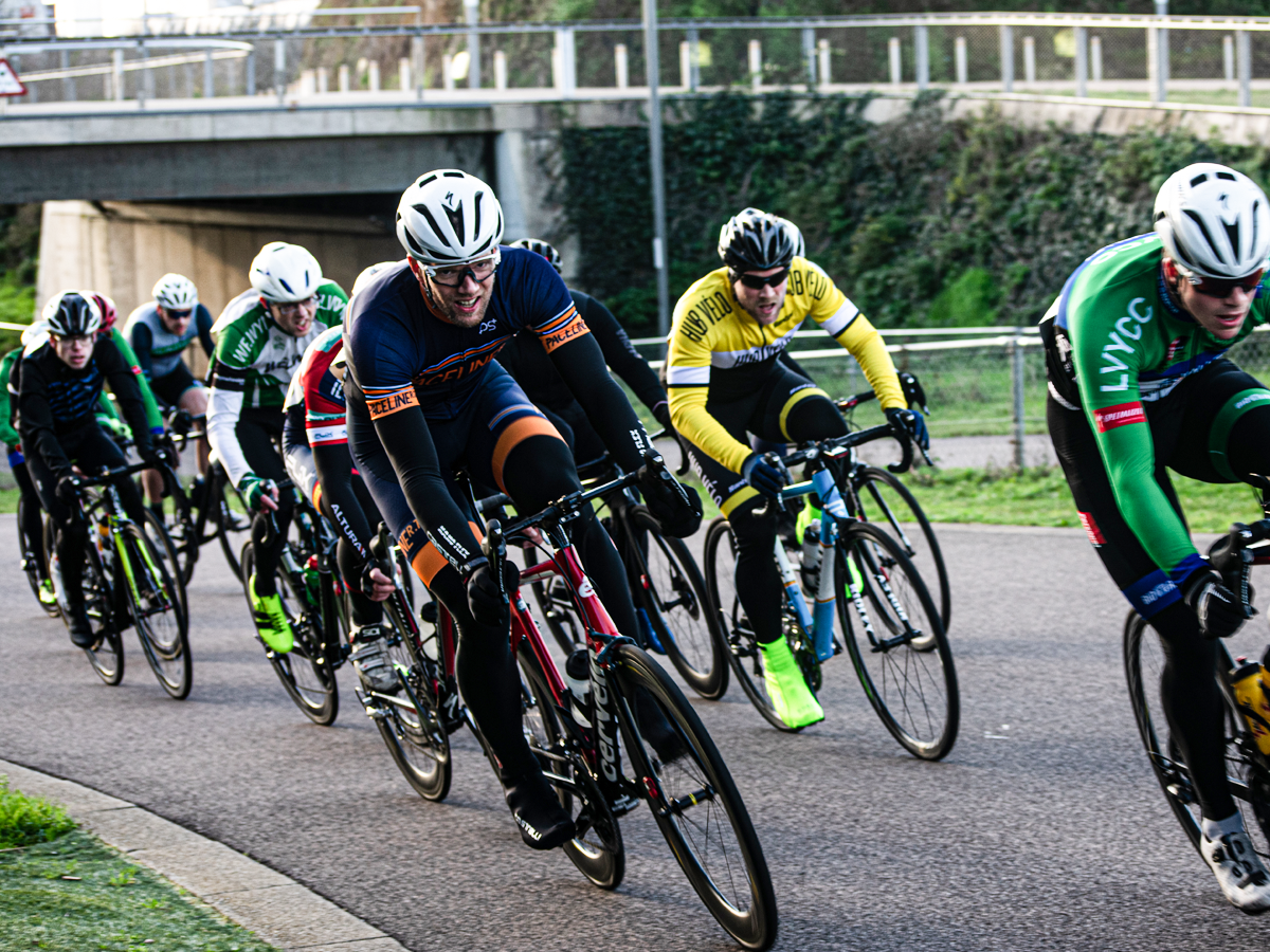 Bike racing in London