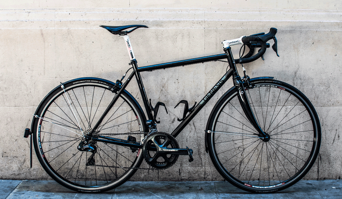 Genesis steel road bike