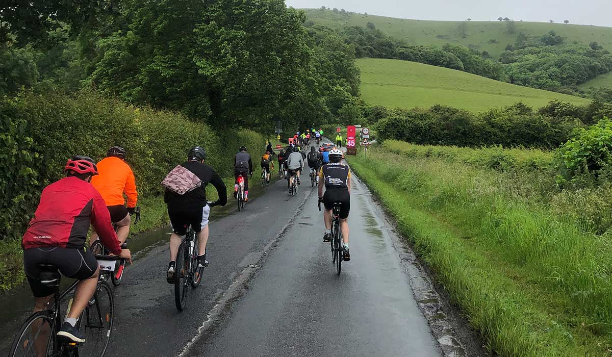 London to Brighton cycling
