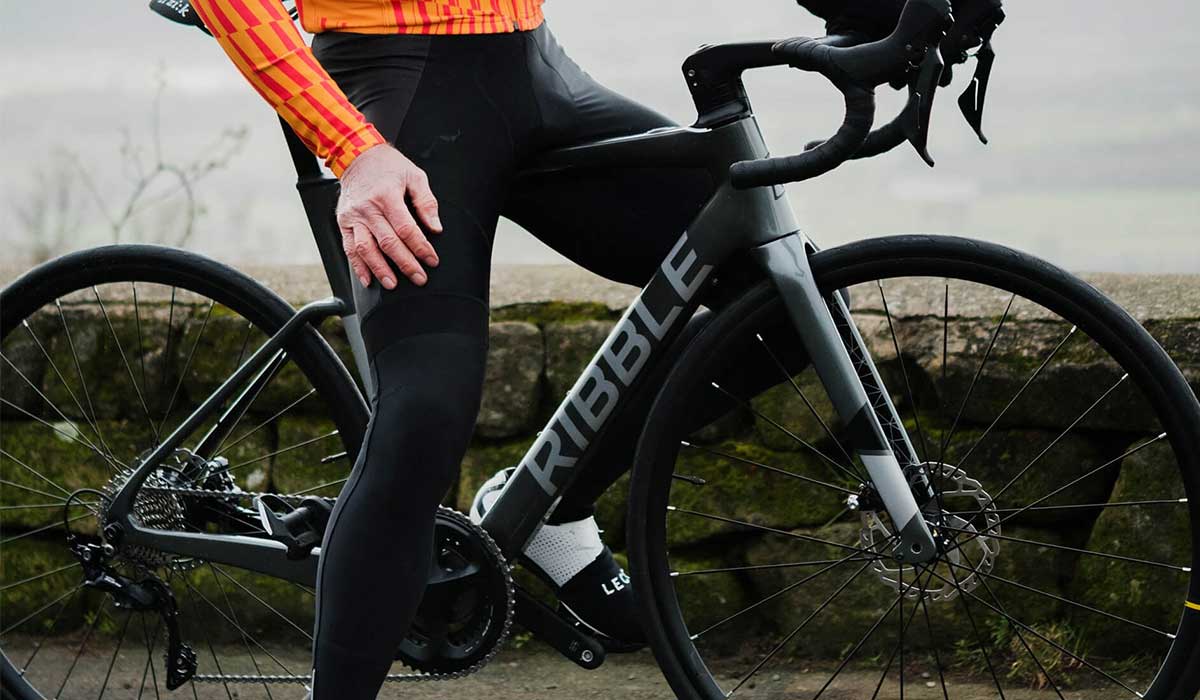 Cyclist on Ribble e-bike