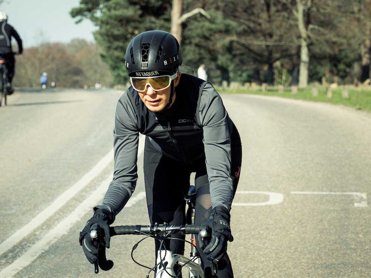 Cyclist in richmond park