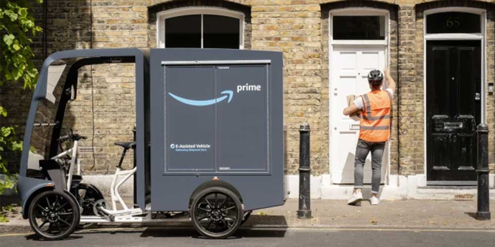 Amazon cargo bikes