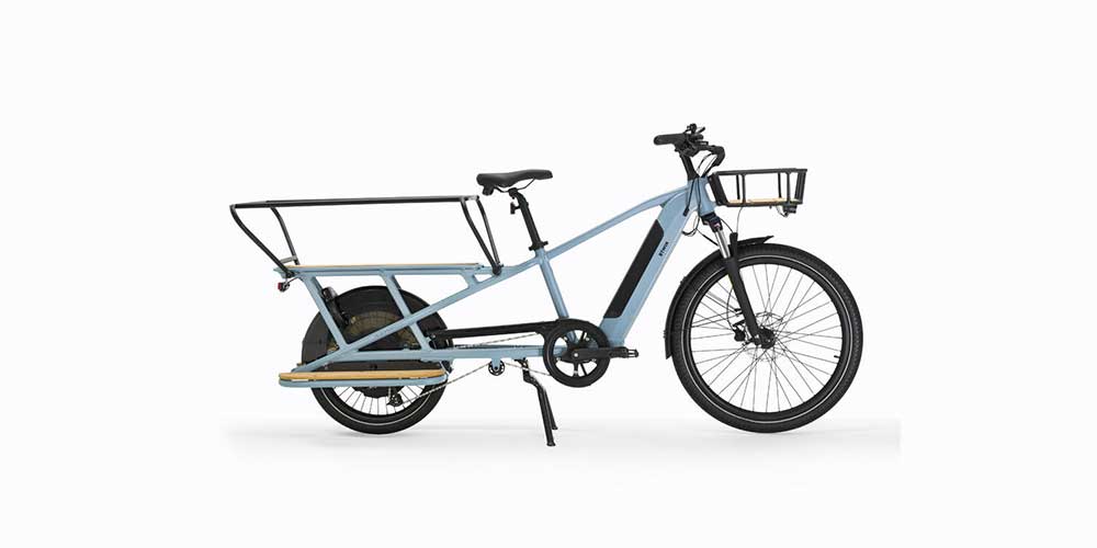 Long tail cargo bike