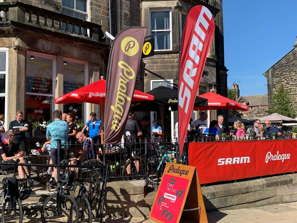 Cycling cafe Yorkshire